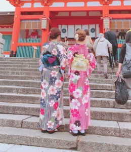 京都咲く都・着物レンタルプレミアムプランお客様写真