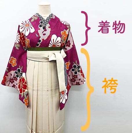 袴と着物